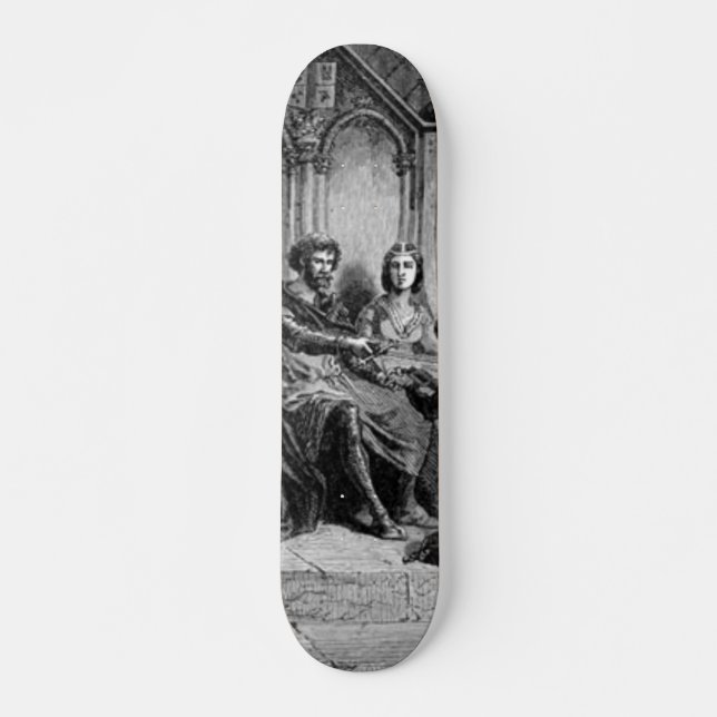 Skateboard Patinage médiéval Knight (Devant)