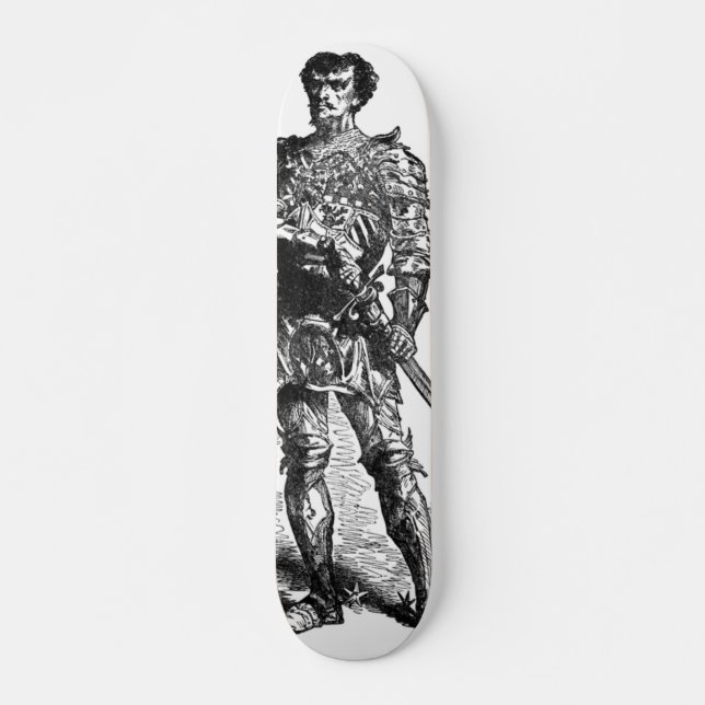 Skateboard Patinage médiéval Knight (Devant)