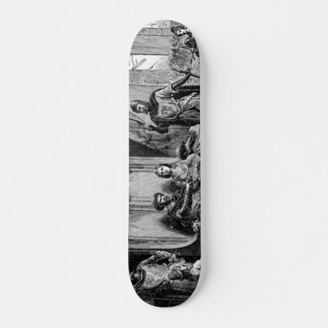 Skateboard Patinage médiéval Knight (Devant)