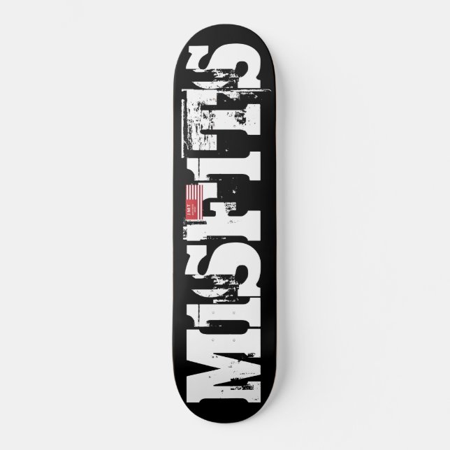 Skateboard Patinage MISFITS (Recto)