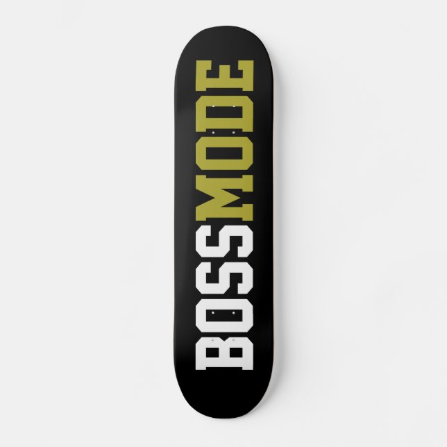 Skateboard Patinage MODE BOSS (Recto)