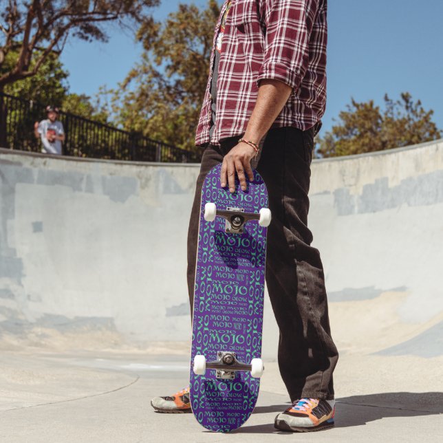 Skateboard Patinage Mojo violet (Extérieur 2)