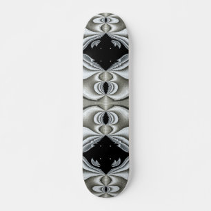 Skateboard Patinage noir et blanc