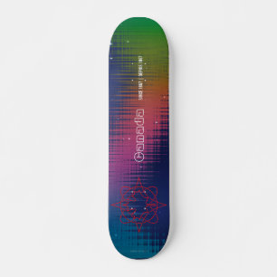 Skateboard Patinage Northern Lights