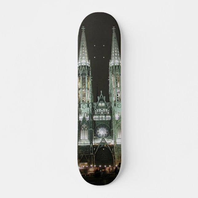 Skateboard Patinage Notre Dame Church (Devant)