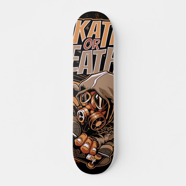 Skateboard Patinage ou mort (Devant)