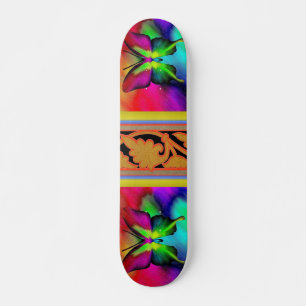 Skateboard Patinage papillon