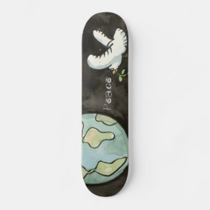 Skateboard Patinage Peace on Earth