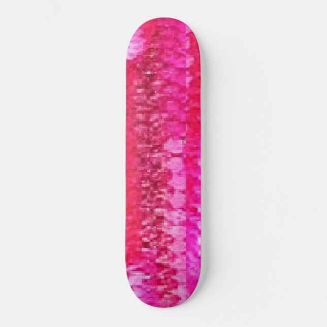 Skateboard Patinage rose (Recto)