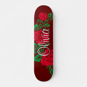 Skateboard Patinage rose