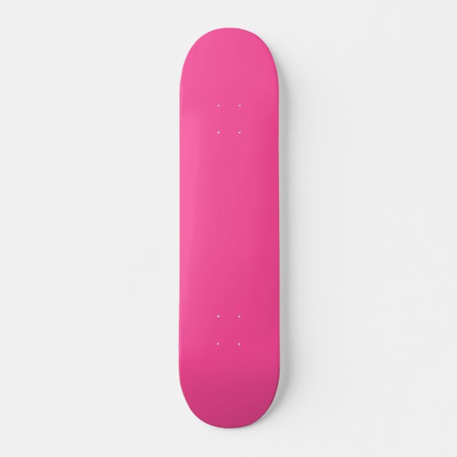 Skateboard Patinage rose (Devant)