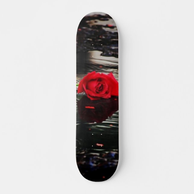 Skateboard Patinage rose (Devant)