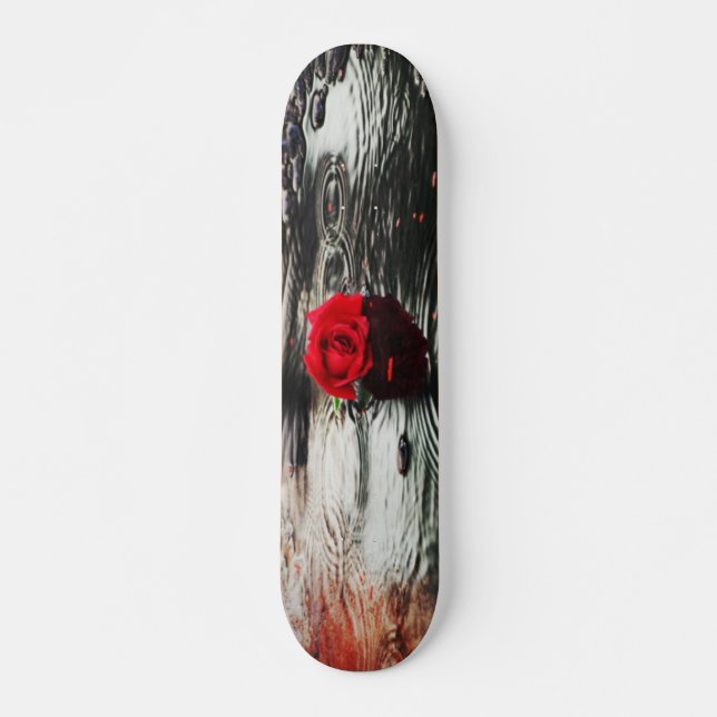 Skateboard Patinage rose (Devant)