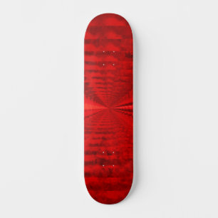 Skateboard Patinage rouge vif