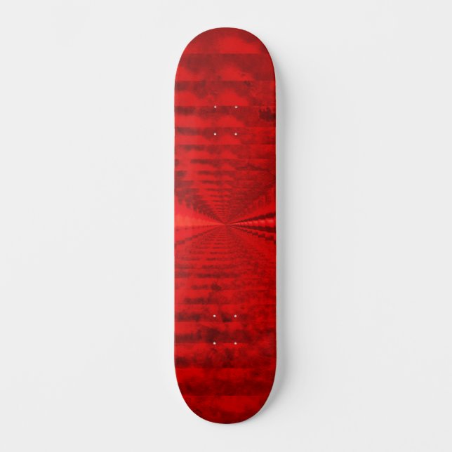 Skateboard Patinage rouge vif (Recto)