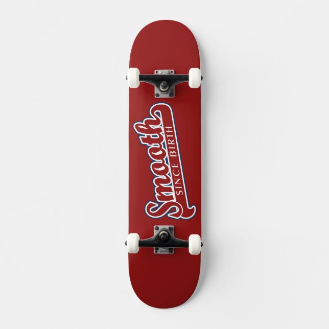 Skateboard Patinage SMOOTH personnalisé (Recto)