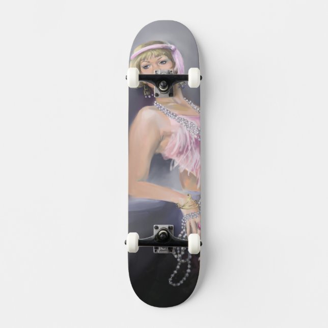 Skateboard Patinage Springtime Flapper (Recto)