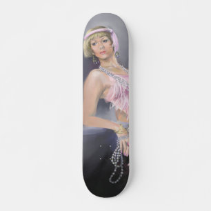 Skateboard Patinage Springtime Flapper