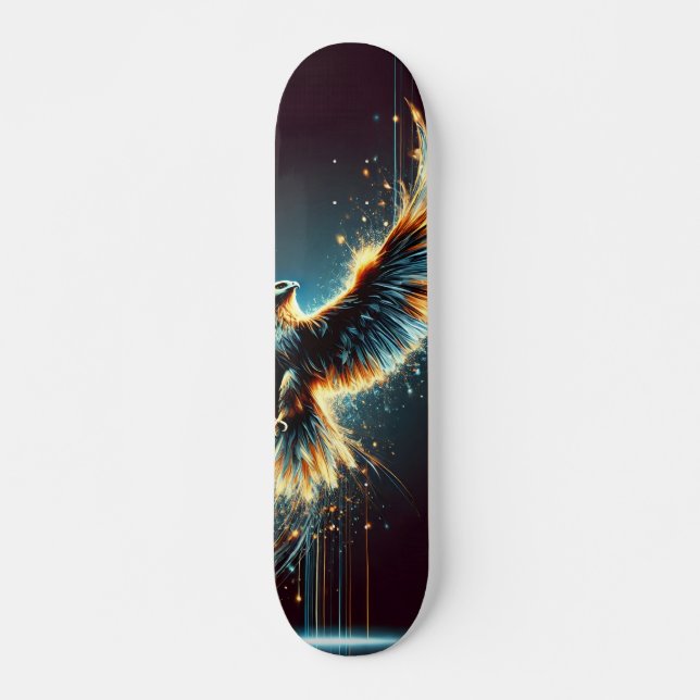 Skateboard Patinage sur Hawk (Devant)