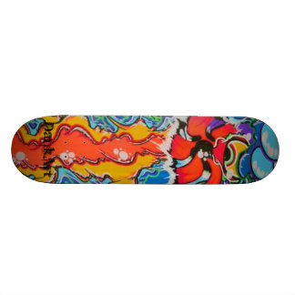 Skateboard Patinage sur l'oeil solaire