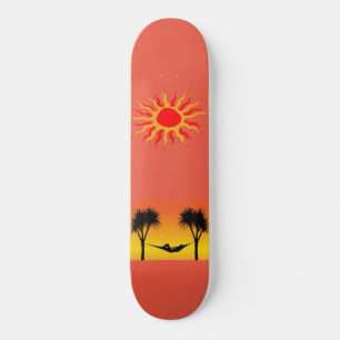 Skateboard Patinage sur soleil