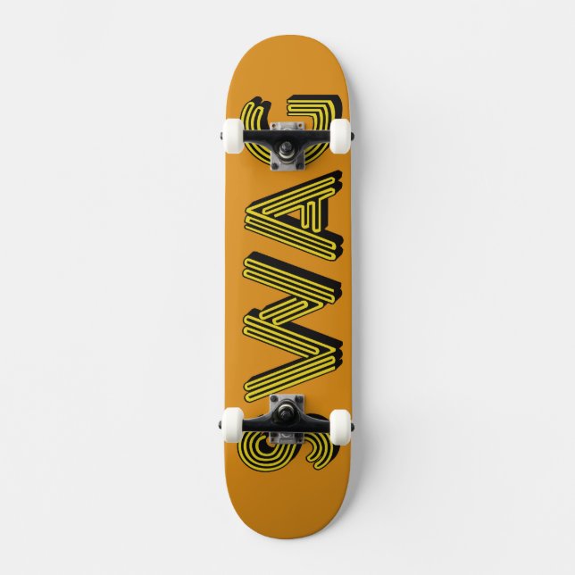 Skateboard Patinage SWAG personnalisé (Recto)