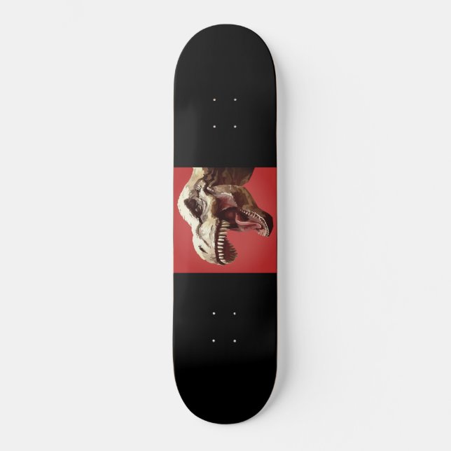Skateboard Patinage T-Rex (Recto)