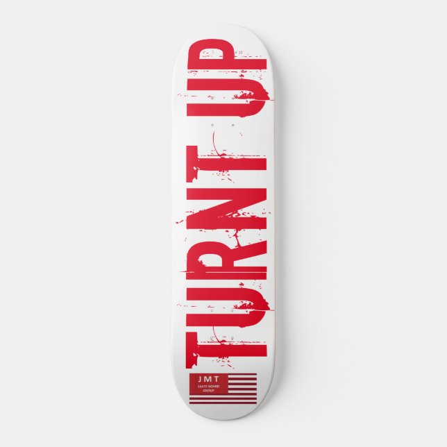 Skateboard Patinage TURNT HAUT (Recto)