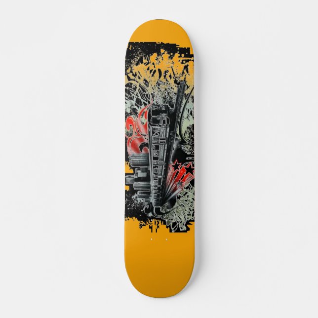 Skateboard Patinage urbain (Devant)