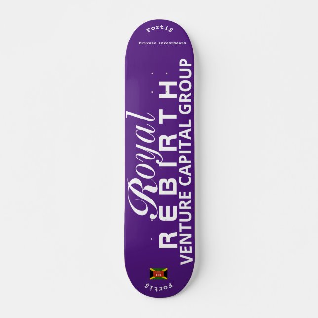 Skateboard Patinage VCG ROYAL REBIRTH, pont 7¾" (Devant)