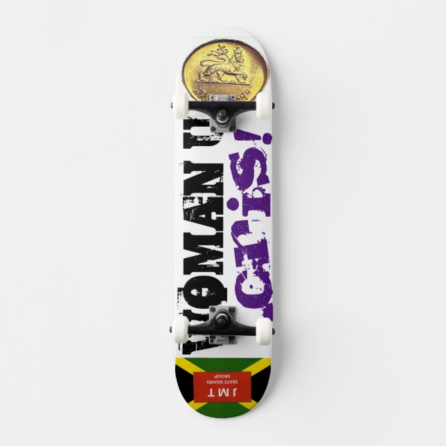Skateboard Patinage WOMAN U CRIS (Recto)