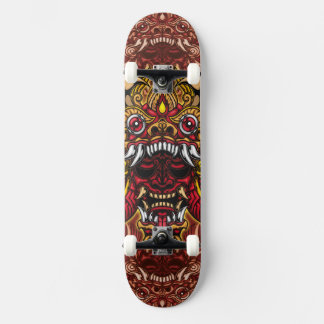Skateboard Patineta Máscara Hannya
