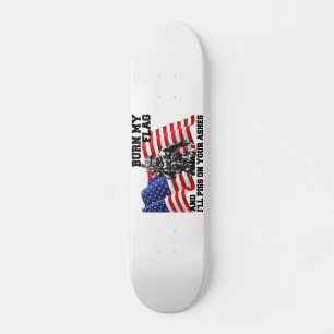 Skateboard Patriote américain