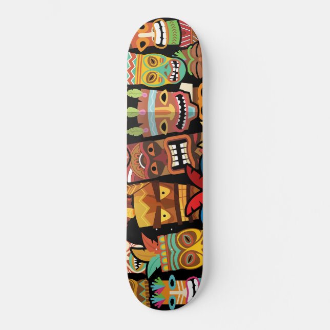 Skateboard Pattern de Tiki (Recto)