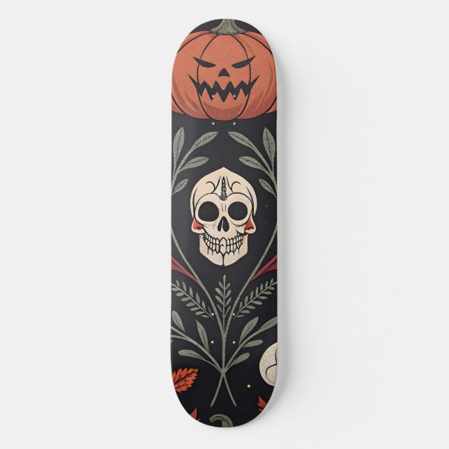 Skateboard Pattern d'Halloween (Recto)