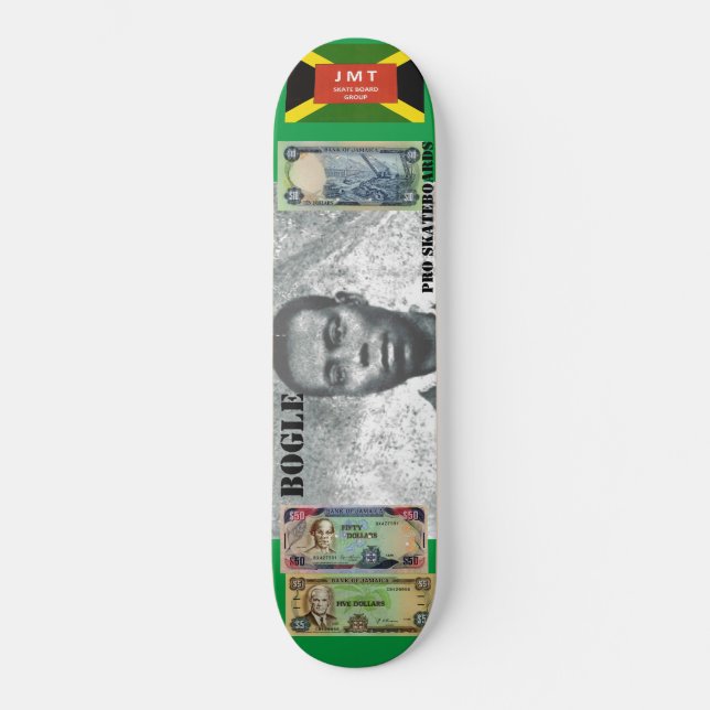 SKATEBOARD PAUL BOGLE SKATEBOARDS / JMT USA (Recto)