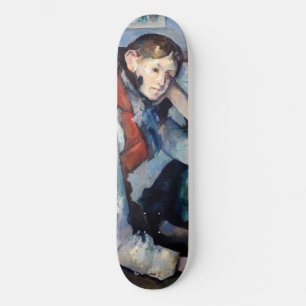 Skateboard Paul Cézanne - Garçon au gilet rouge