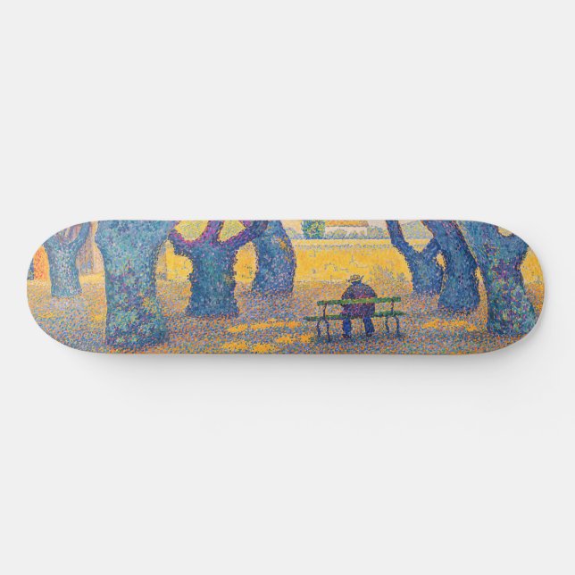 Skateboard Paul Signac - Place des Lices, Saint-Tropez (Horz)