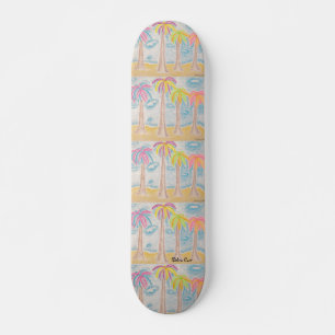 Skateboard Paume-planche à roulettes colorée