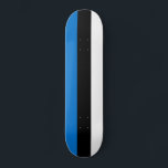 Skateboard Pavillon Estonie<br><div class="desc">Drapeau patriotique d'Estonie.</div>