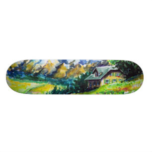 Skateboard Paysage