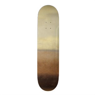 Skateboard Paysage du désert solitaire par Norman Wyatt