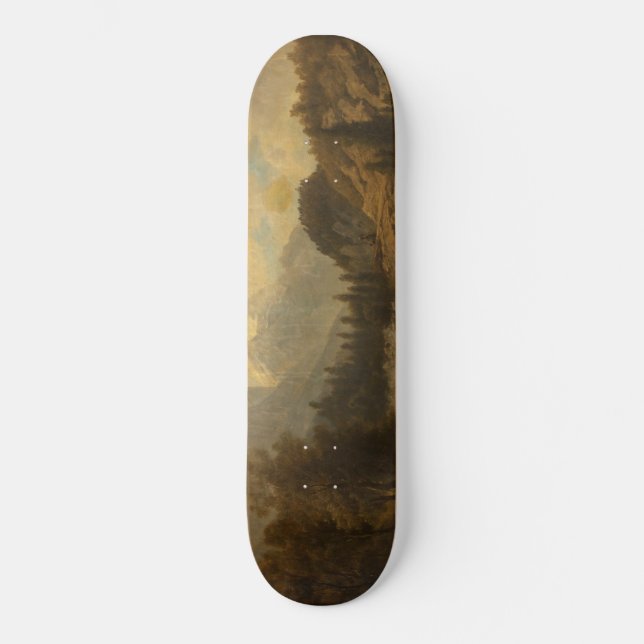 Skateboard Paysage forestier (par Josef Kriehuber) (Recto)