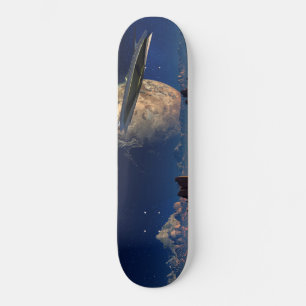 Skateboard Paysage UFO-Étranger World-SciFi