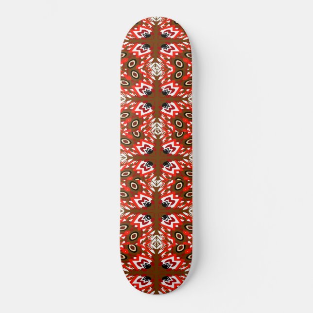 Skateboard Peacock vintage (Recto)
