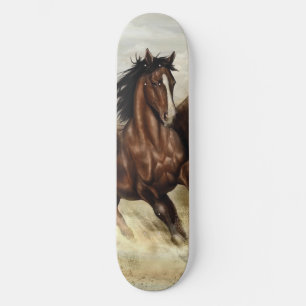 Skateboard Pégase ailé