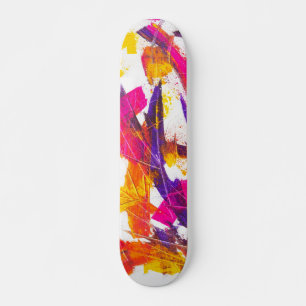 Skateboard peinture à éclat