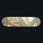 Skateboard Peinture à main levée par Norman Wyatt<br><div class="desc">Un original de Norman Wyatt Jr. Peinture abstraite moderne à main libre dans les tons de terre bouchée. Il aurait l'air bien sur un mur couleur crème, un coussin en coquille d'oeuf, ou comme un design sur une chemise marron. Comment allez-vous vous customiser du vôtre ?</div>