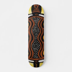 Skateboard Peinture artistique autochtone