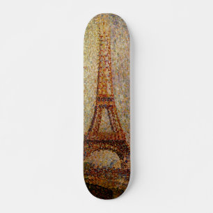 Skateboard Peinture de Georges Seurat : La Tour Eiffel (1889)